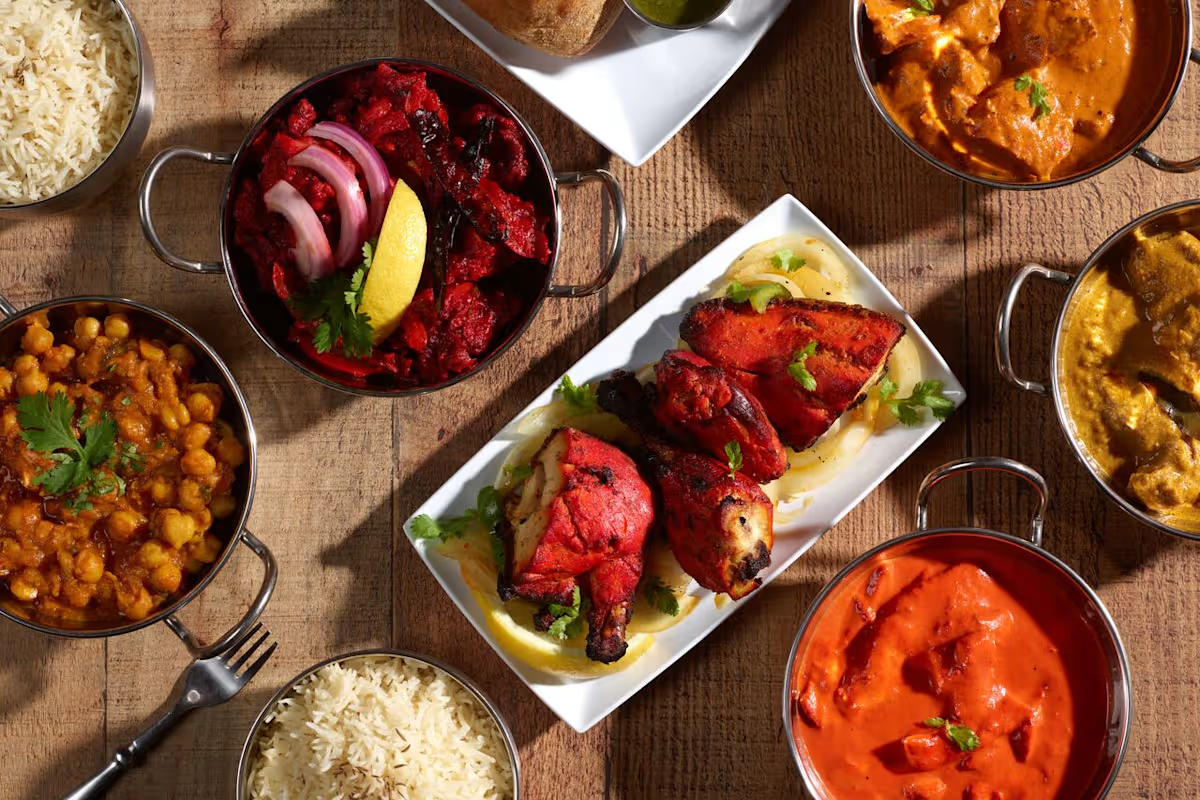 Fresh Indian dishes served daily at Taj Mahal Grill